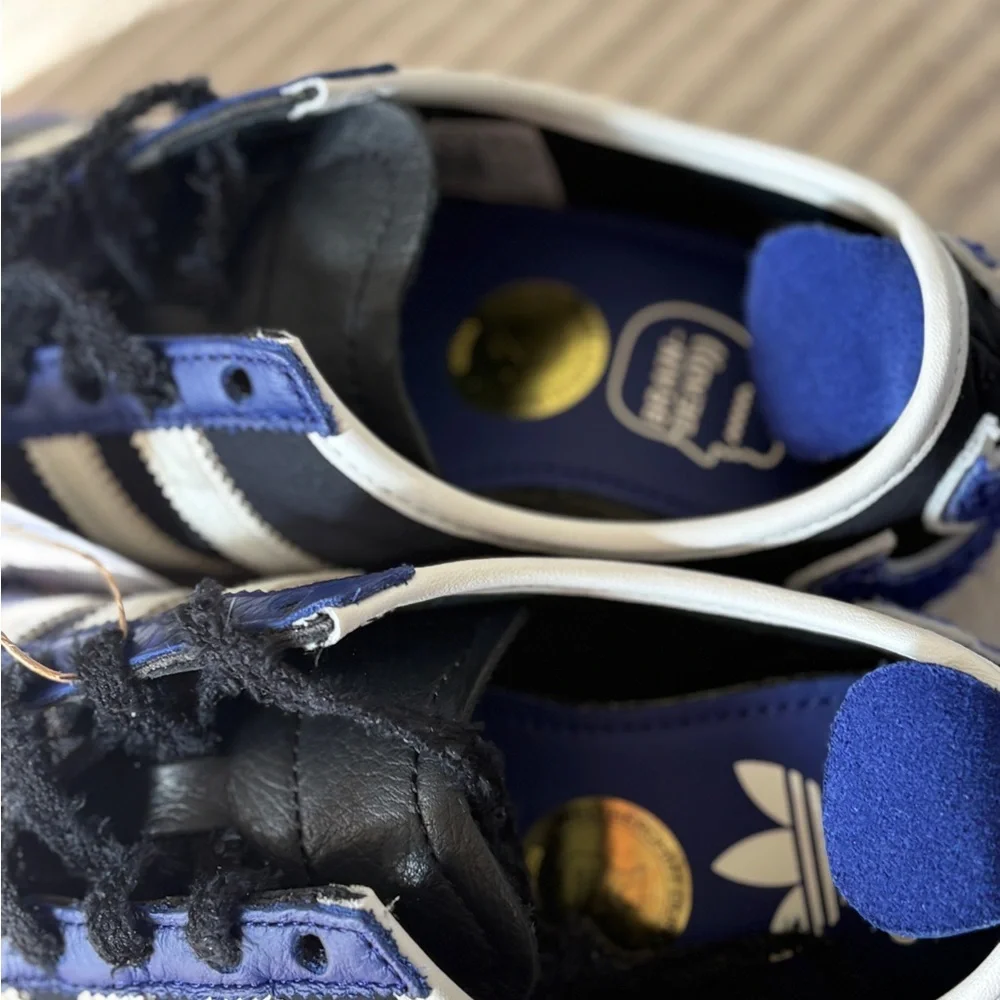 Purple and White Flame Sneakers - Picture 5 of 5